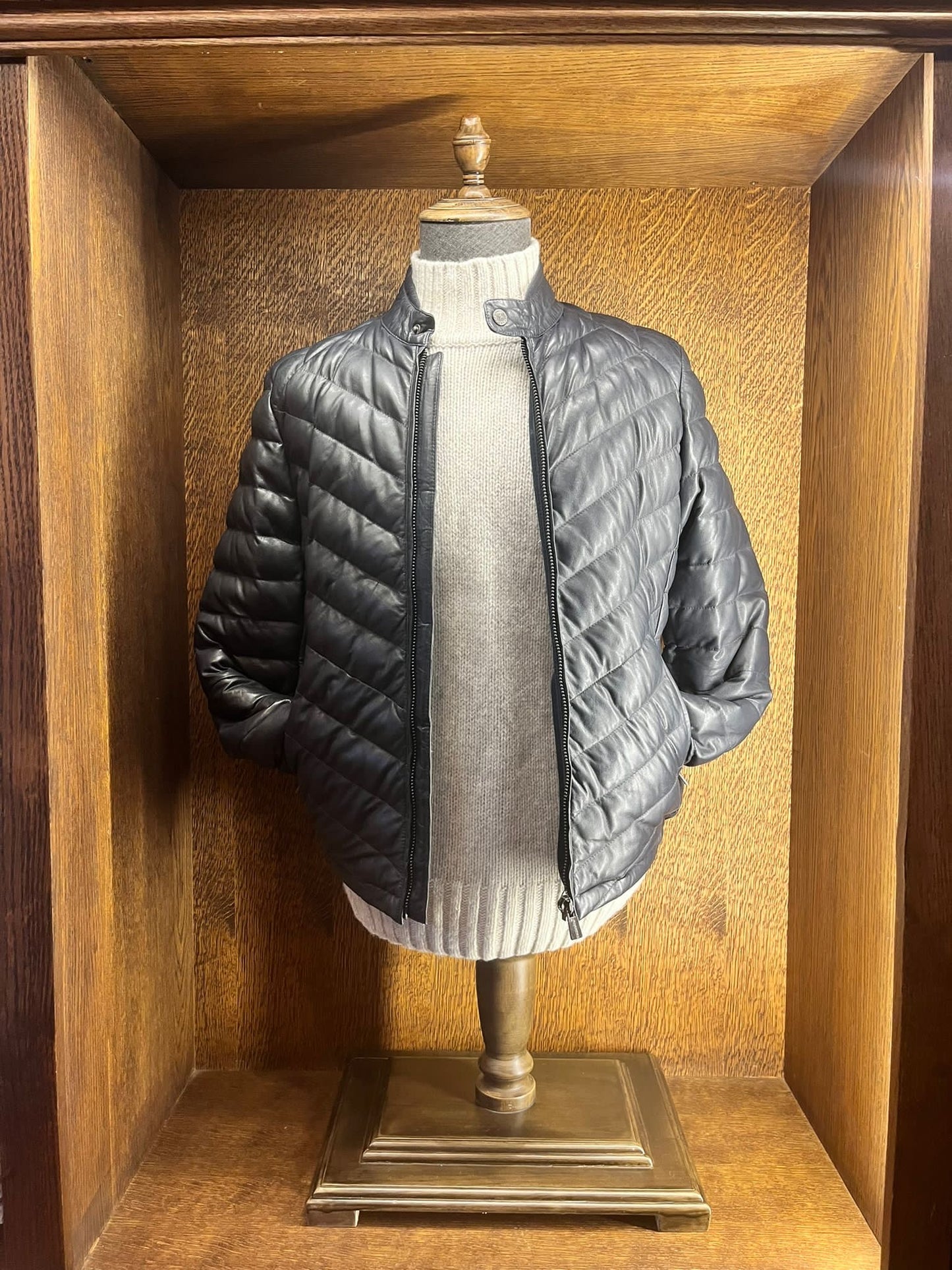 Trapper Belfast Padded Jacket - Navy
