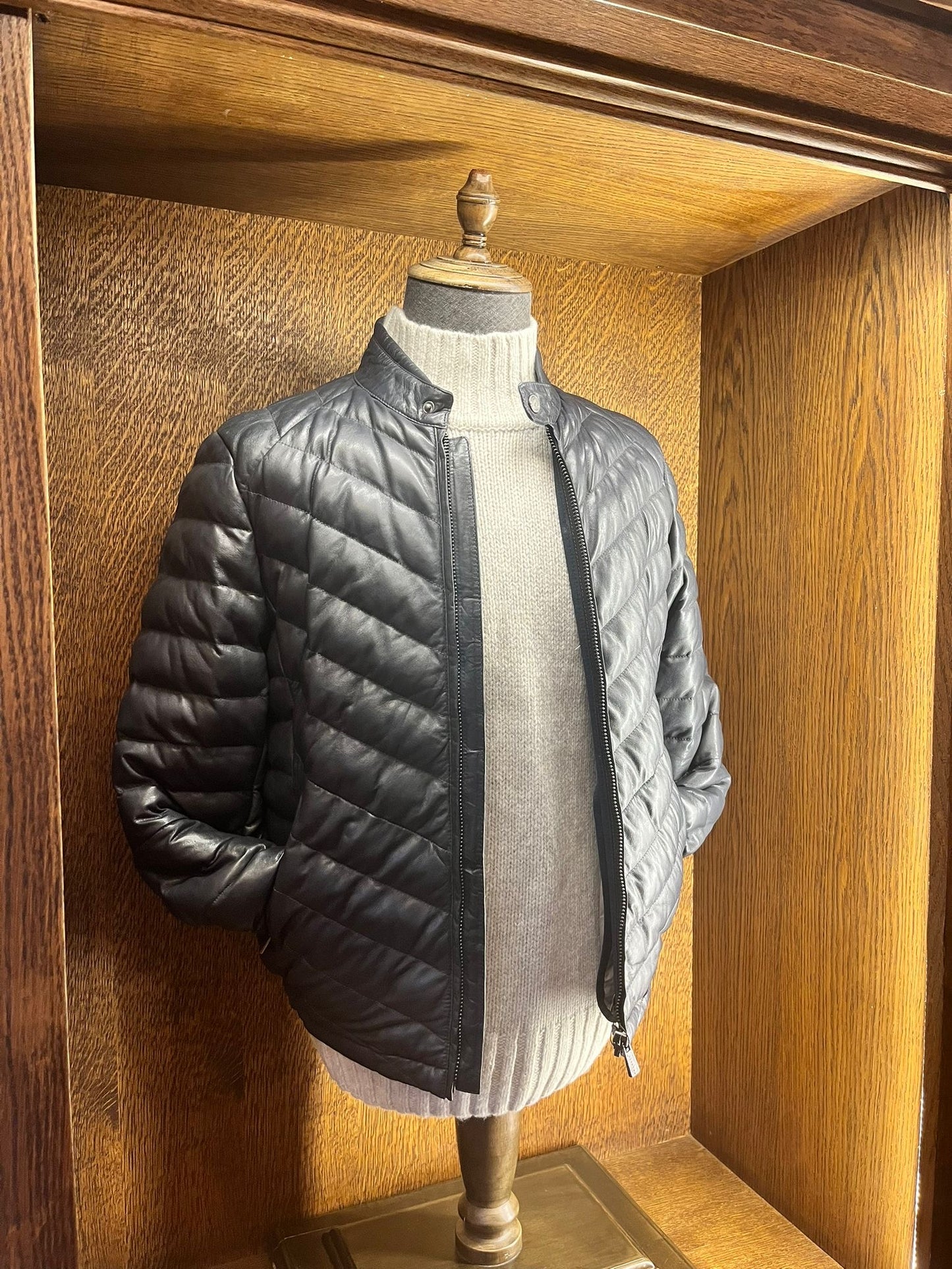 Trapper Belfast Padded Jacket - Navy