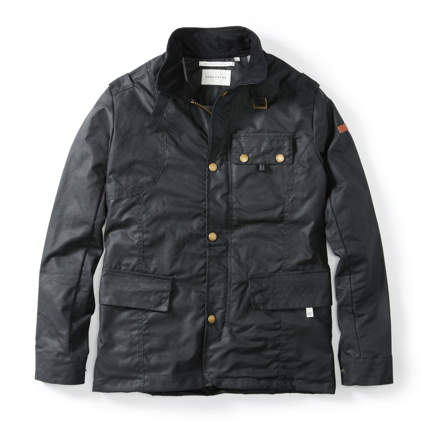 Peregrine Mens Bexley Waxed Jacket - Black