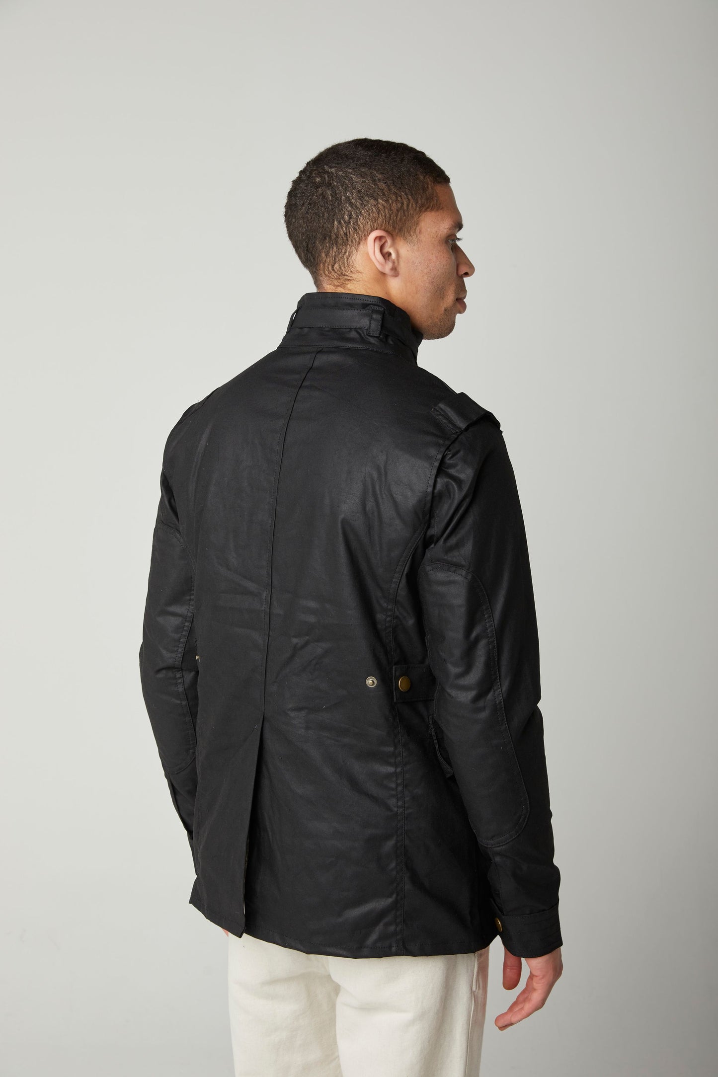 Peregrine Mens Bexley Waxed Jacket - Black