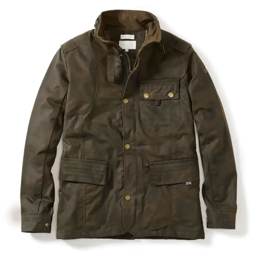 Peregrine Mens Bexley Waxed Jacket - Brown