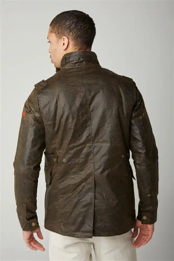 Peregrine Mens Bexley Waxed Jacket - Brown