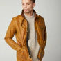 Peregrine Mens Bexley Waxed Jacket - Mustard