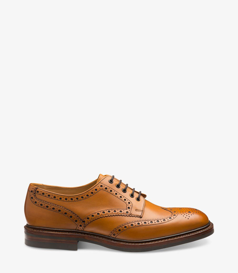 Loake Mens Chester Shoe - In Tan