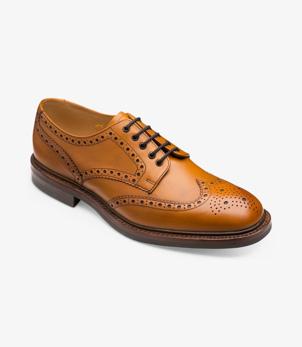 Loake Mens Chester Shoe - In Tan