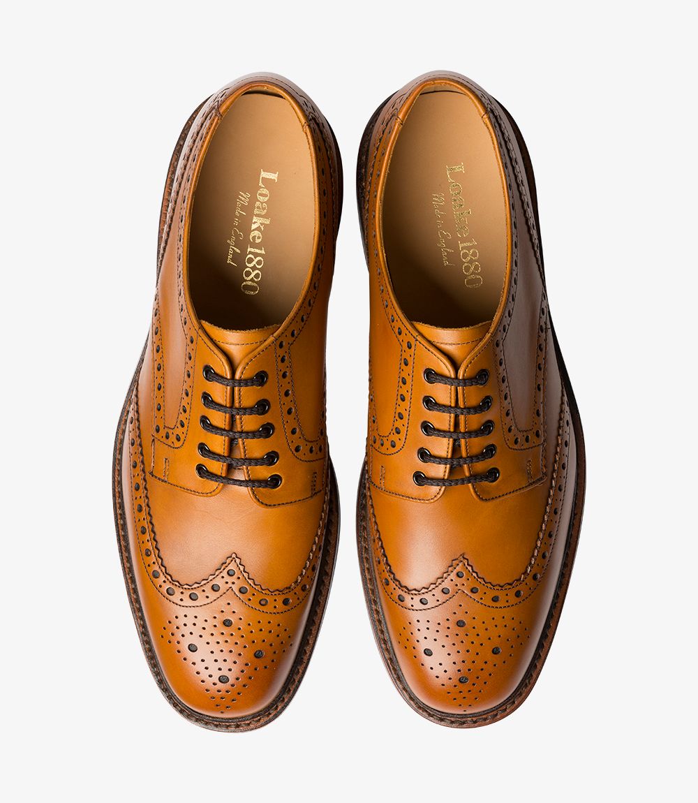 Loake Mens Chester Shoe - In Tan