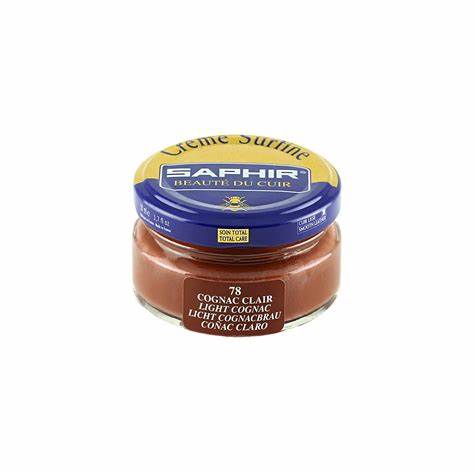 Saphir Beaute Du Cuir - Creme-Surfine - Cognac Clair