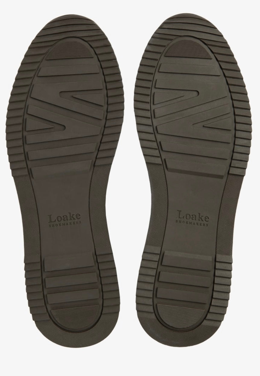 Loake Bannister Dark Brown Trainer