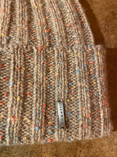 Bugatti Beanie Hat - Biscuit