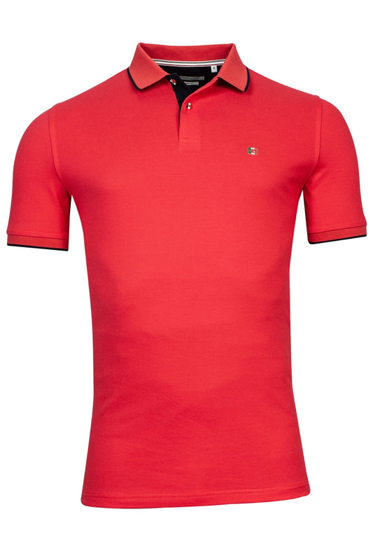 Giordano Red Polo Short Sleeved