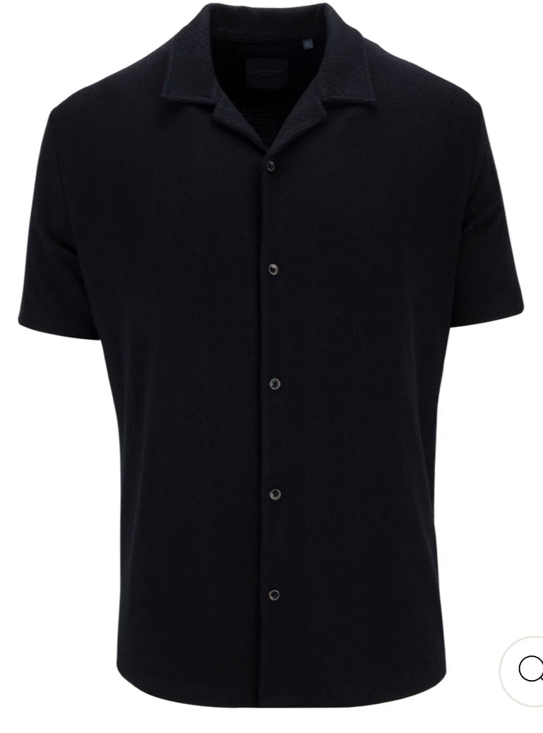Guide London Navy Relaxed Polo Short Sleeve