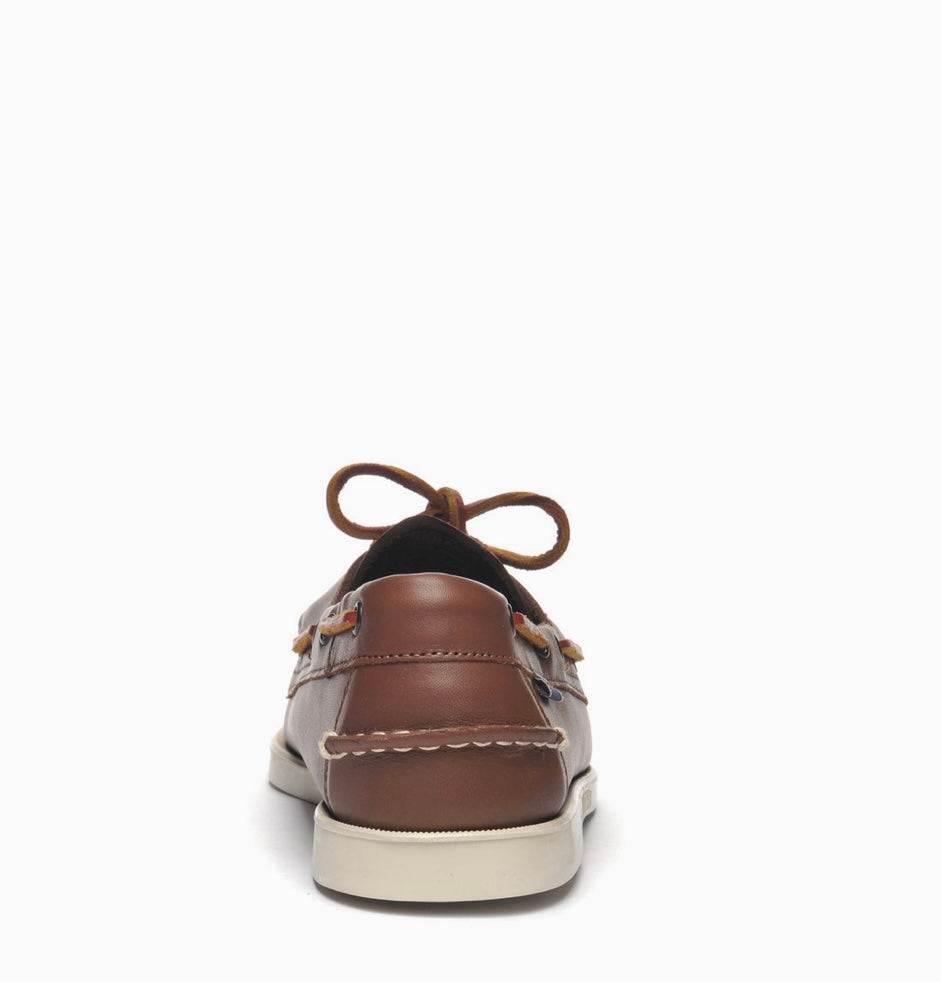 Sebago Dockside Brown Leather Deck Shoe