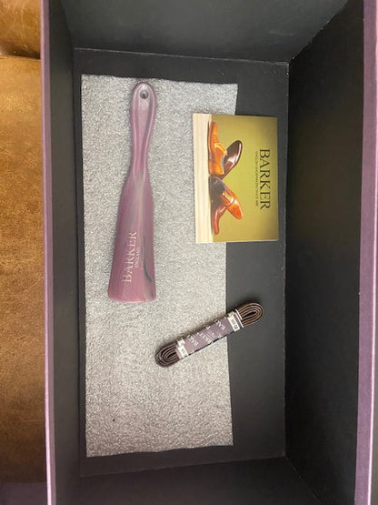 Barker Sloane Cedar Grain Ladies Oxford Brogues 4 D