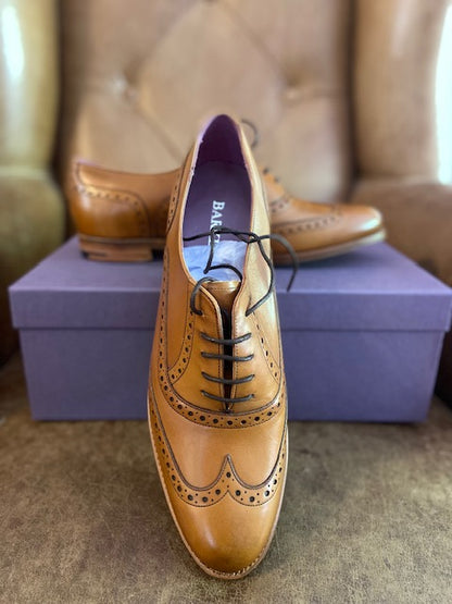 Barker Freya Cedar Calf Ladies Brogues 9.5 D