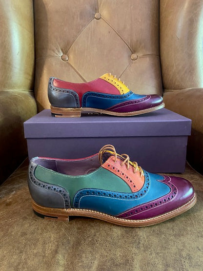 Barker Fearne Multicoloured Ladies Brogues 7 D