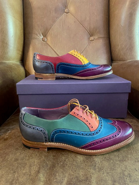 Barker Fearne Multicoloured Ladies Brogues 7 D