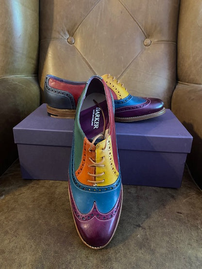 Barker Fearne Multicoloured Ladies Brogues 7 D
