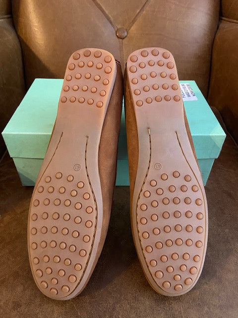 Fullerton Lulu Toffee Suede Moccasins 8