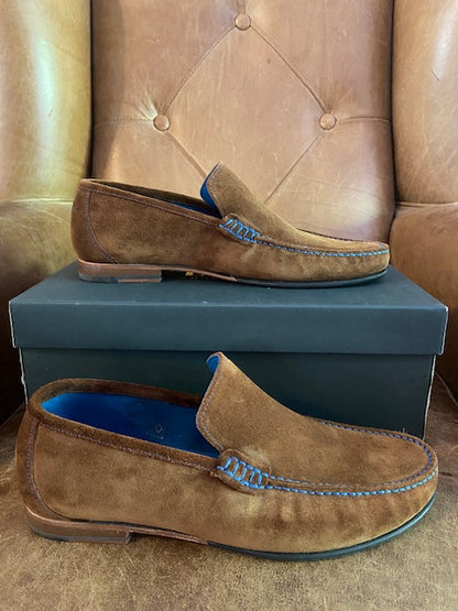 Loake Nicholson Brown Suede Loafer 8.5