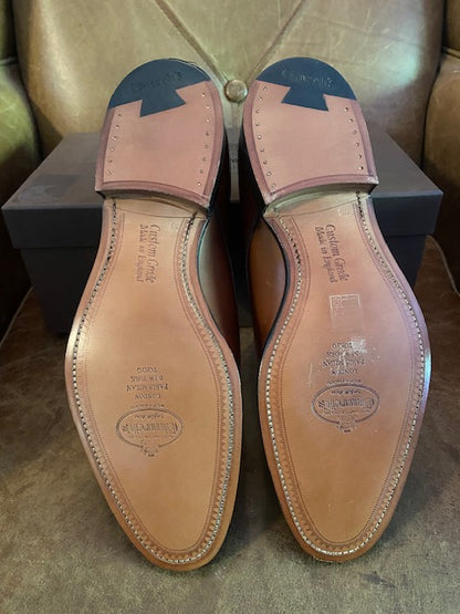 Church's Oslo Brown Leather Derby Shoes 7.5 G