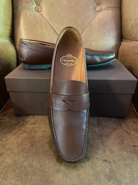 Church's Karl Brown Leather Loafers 9 G