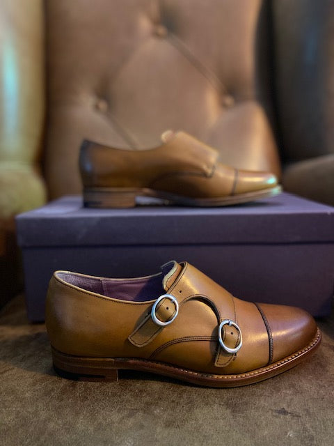 Barker Lucy Cedar Calf Ladies Shoes 4 D