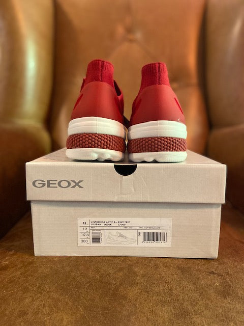 Geox Mens Trainers - Red