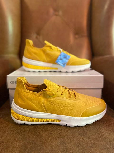 Geox Mens Trainers - Yellow