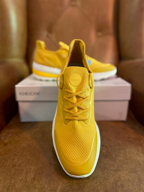 Geox Mens Trainers - Yellow