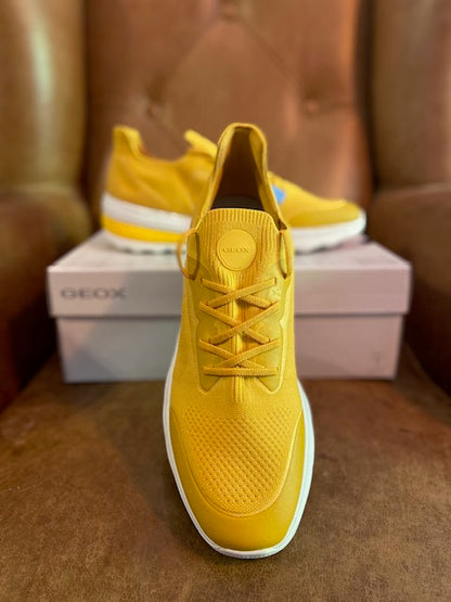 Geox Mens Trainers - Yellow