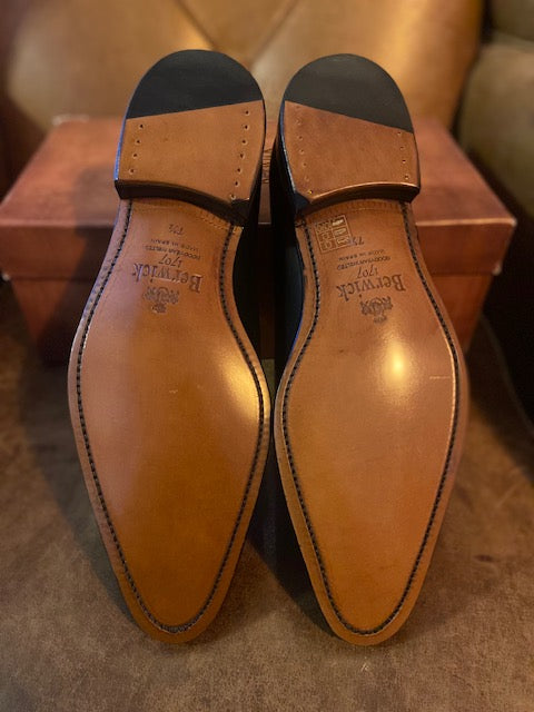 Berwick 1707 2585 Goodyear Welted Mens Leather Shoes - 7.5