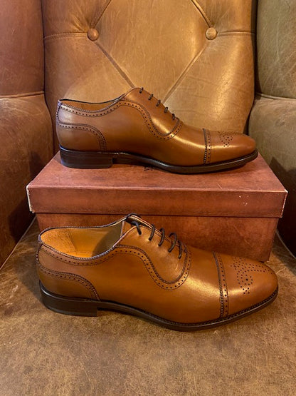 Berwick 2509-K3 Goodyear Welted Mens Leather Shoes - 8.5