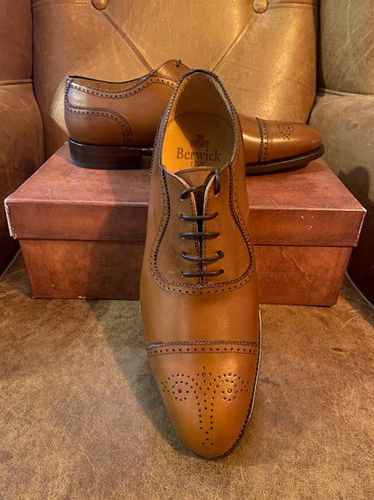 Berwick 2509-K3 Goodyear Welted Mens Leather Shoes - 8.5