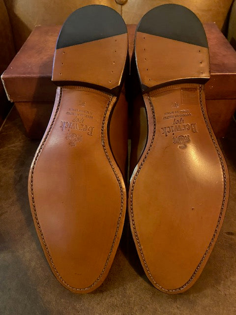 Berwick 2509-K3 Goodyear Welted Mens Leather Shoes - 8.5