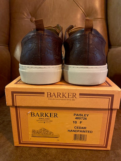 Barker Paisley Cedar Handpainted