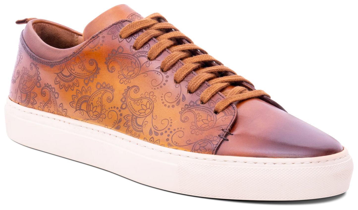 Barker Paisley Cedar Handpainted