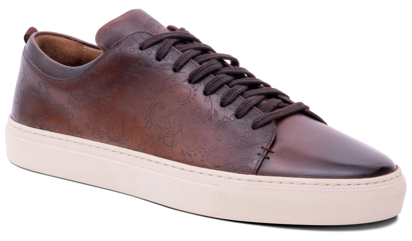 Barker Paisley Chestnut Handpainted