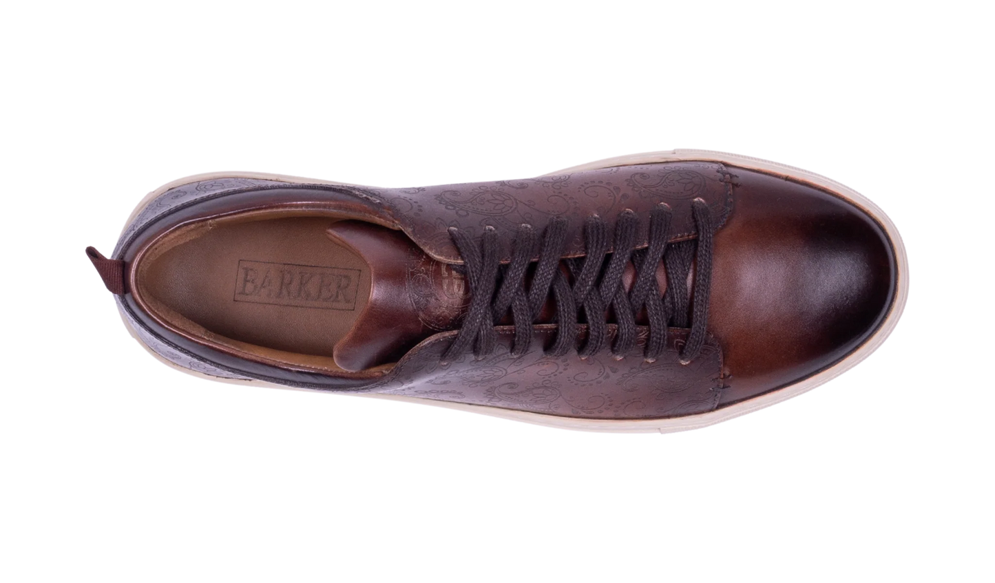 Barker Paisley Chestnut Handpainted