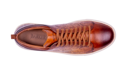 Barker Paisley Cedar Handpainted