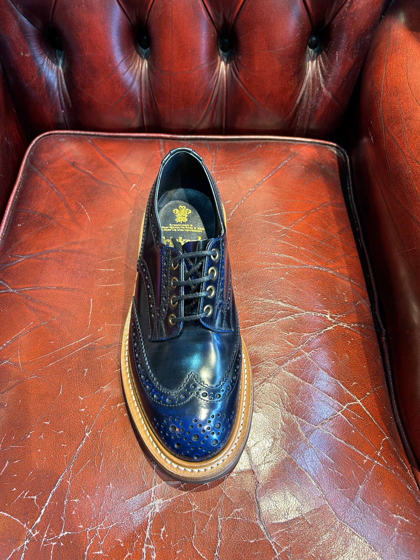 Trickers Bourton Brogue Shoes - Vigblu